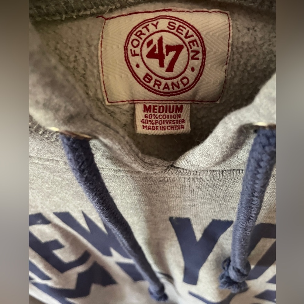 ‘47 New York Mets Hoodie Size M - Picture 4 of 4
